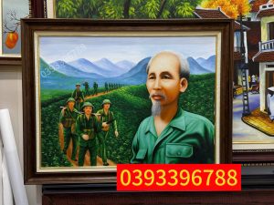 Tranh Bác Hồ, Tranh Bác Hồ cùng chúng cháu hành quân