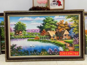 Tranh sơn dầu Châu Âu, Tranh phong cảnh