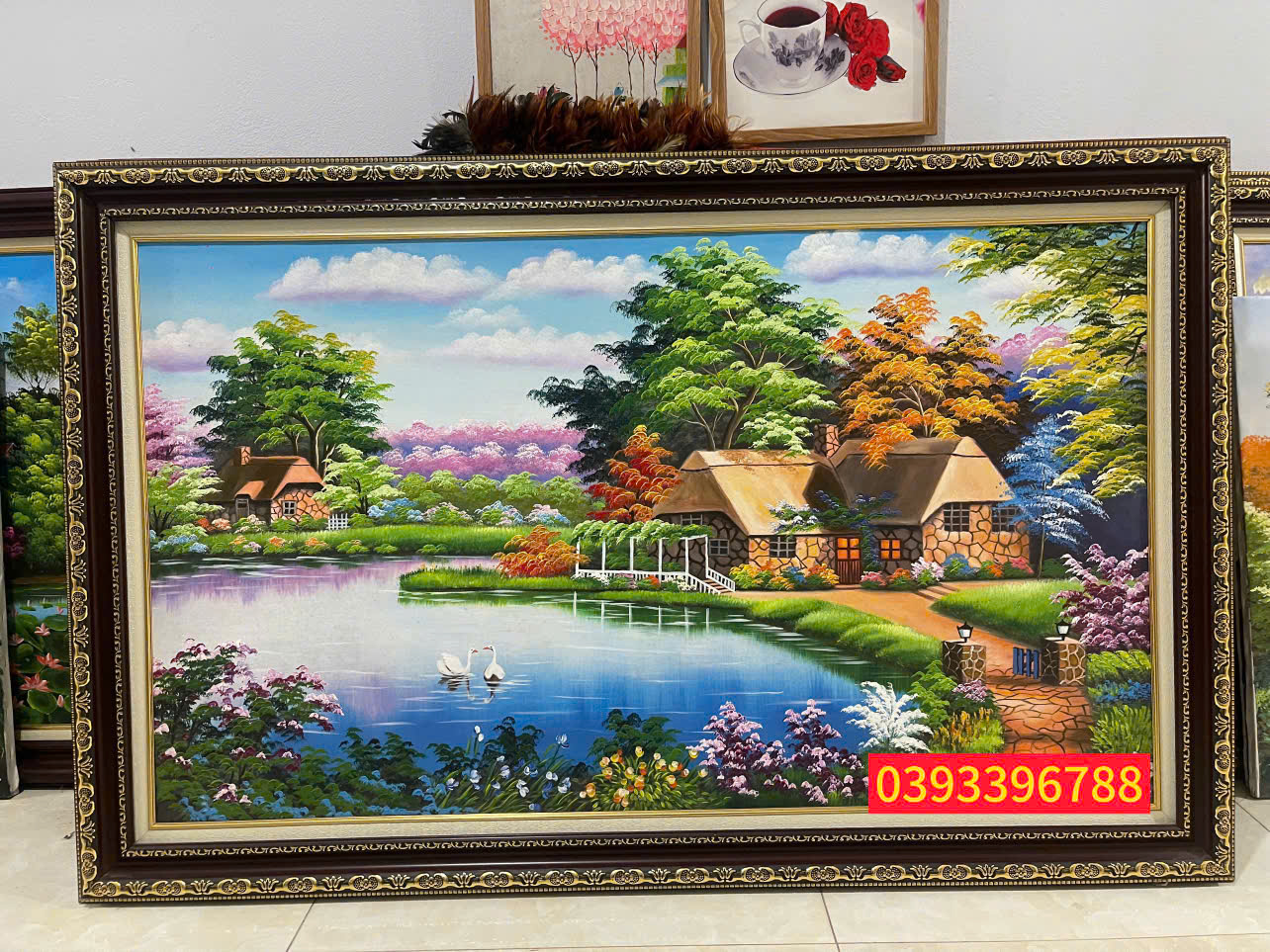 Tranh sơn dầu Châu Âu, Tranh phong cảnh