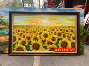 Tranh Hoa, Tranh sơn dầu Hoa Hướng Dương