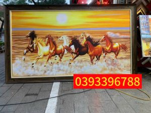 TRANH MÃ ĐÁO THÀNH CÔNG, TRANH 8 CON NGỰA