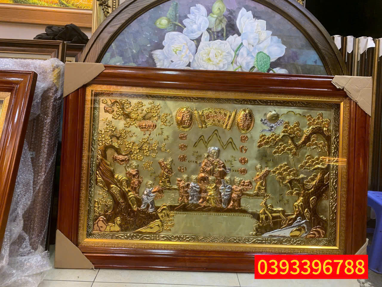 Tranh quà tặng - Tranh mừng thọ