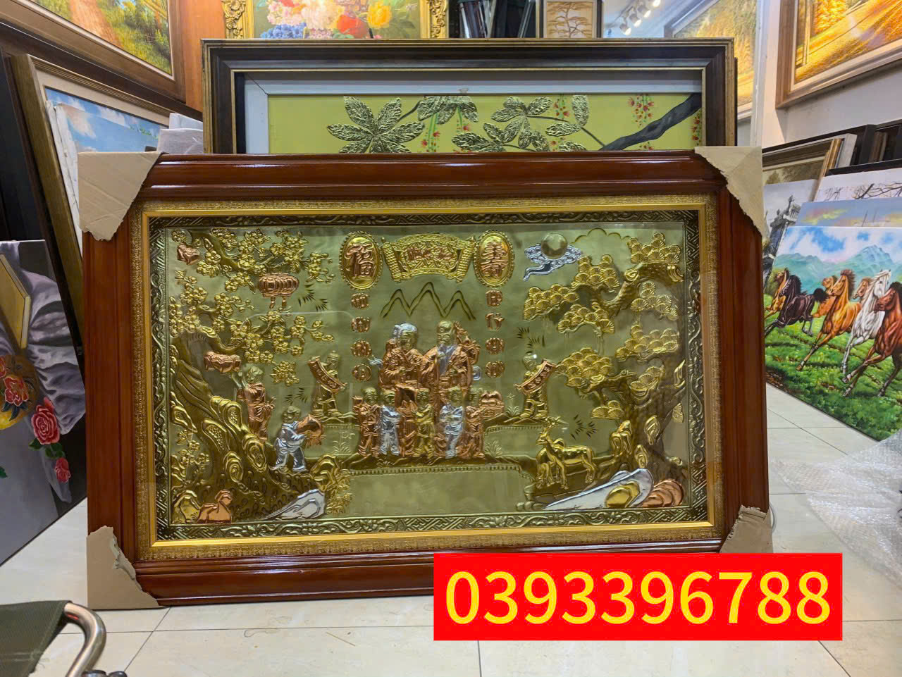 Tranh quà tặng - Tranh mừng thọ