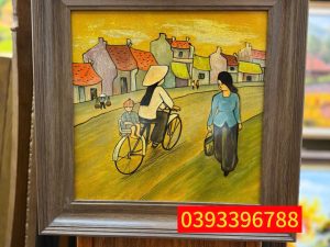 Tranh quà tặng - Tranh sơn mài, Tranh sơn dầu phong cảnh đẹp