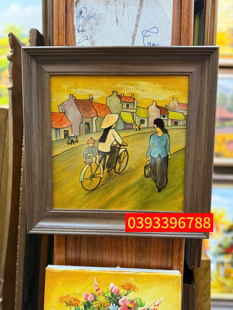 Tranh quà tặng - Tranh sơn mài, Tranh sơn dầu phong cảnh đẹp