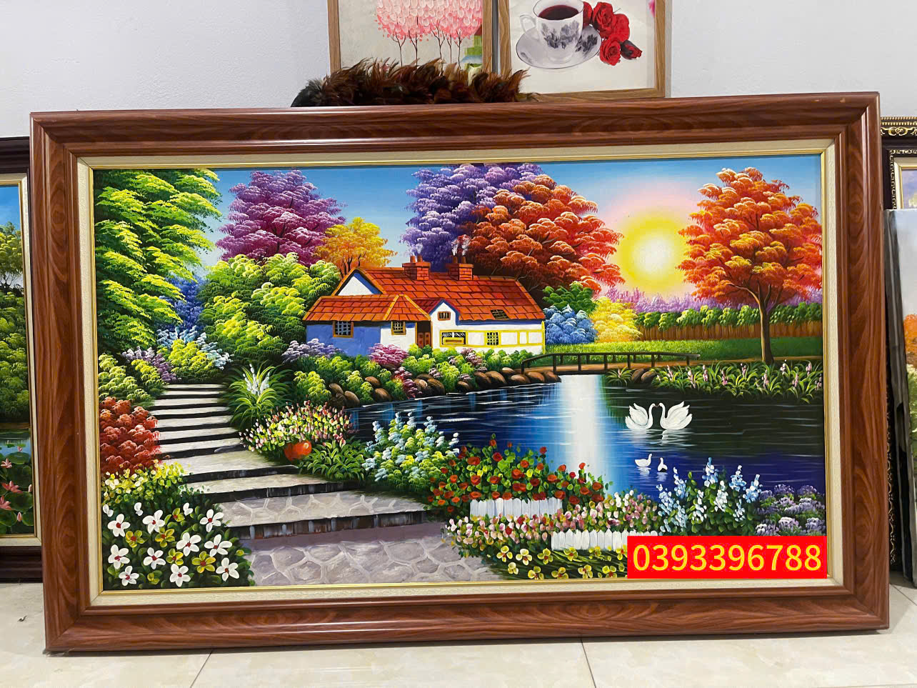 Tranh sơn dầu Châu Âu, Tranh phong cảnh