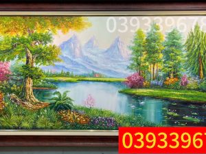 Tranh phong cảnh, tranh sơn dầu phong cảnh Châu âu