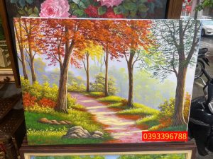 Tranh phong cảnh, tranh sơn dầu phong cảnh Châu Âu đẹp