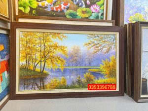 Tranh phong cảnh thiên nhiên mùa thu, tranh phong cảnh TSD1