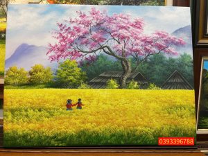 Tranh phong cảnh đẹp, tranh sơn dầu phong cảnh thiên nhiên