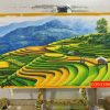 Tranh ruộng bậc thang đẹp, tranh phong cảnh tây bắc đẹp