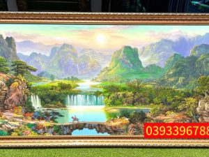 Tranh sơn thuỷ hữu tình, tranh phong cảnh đẹp