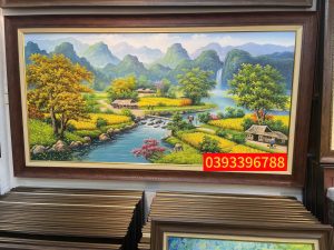 Tranh sơn thuỷ hữu tình, tranh phong cảnh đẹp