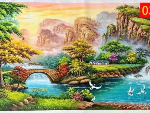 Ý nghĩa Tranh sơn thuỷ hữu tình, tranh phong cảnh đẹp