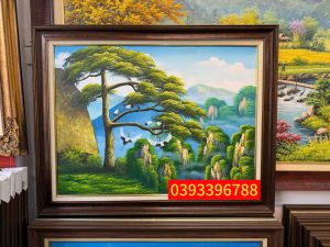 Tranh núi non hùng vĩ - Tranh sơn thuỷ hữu tình