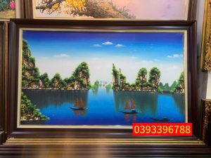 Tranh Vịnh Hạ Long, Tranh sơn dầu Vịnh Hạ Long